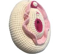 Modèle de vulve tricoté, modèle génital féminin, modèles d'organes de physiologie de formation d'accessoires, aides pédagogiques de mannequin gynécologique, for l'étude de l'enseignement(A)