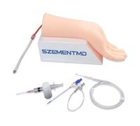 Modèle d'entraînement à la canulation de l'artère radiale guidée par ultrasons - Mannequin médical réutilisable pour simulations, exercices IV et formation à l'accès vasculaire