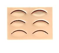 Modèle d'entraînement à la suture des paupières doubles, tapis de formation médicale réutilisable for les étudiants infirmiers et le développement des compétences chirurgicales