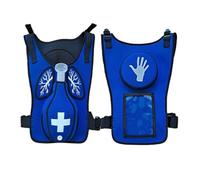 Modèle d'entraînement à l'étouffement chez Les Enfants, Gilet Portable avec Conception de claques dans Le Dos pour l'enseignement et la Pratique de la manœuvre de Heimlich