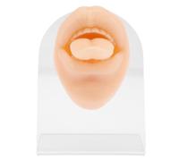 Modèle D'entraînement au Piercing de Langue pour Pratique Silicone | Imite la Peau Humaine, Sûr à Utiliser, pour Débutant et Artiste Expérimenté, Accessoire de Démonstration