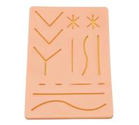Modèle d'entraînement de suture cutanée et charnue simulée, coussin d'entraînement laparoscopique et buccal en silicone for les compétences chirurgicales des étudiants en médecine