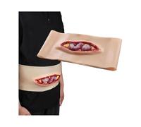 Modèle d'entraînement des plaies abdominales, modèle de pratique de suture for le soin des plaies avec conception portable et réutilisable, entraîneur d'emballage des plaies