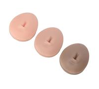 Modèle d'entraînement en silicone 3 pièces - Modèle de modèle de ventre en silicone 3D - Modèle d'entraînement pour le perçage du ventre - Pour cours d'acupuncture