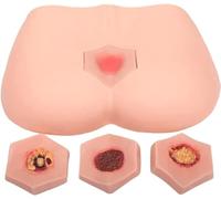 Modèle d'entraînement pour escarres de l'étape 4 - Outil de démonstration anatomique d'ulcère de décubitus pour l'éducation aux soins des plaies dans les écoles d'infirmières et l'apprentissage à