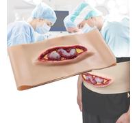Modèle d'entraînement pour le soin des plaies abdominales, simulateur anatomique réaliste, d'entraînement portable et réutilisable, pour la pratique de la suture, l'enseignement des médecins