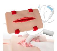 Modèle d'entraînement pour l'emballage des plaies et garrot - Entraîneur hémostatique réutilisable pour contrôler les saignements et exercices de suture, idéal pour les cours de premiers secours