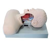 Modèle d'entraînement pour l'intubation trachéale - Simulation électronique | Outil essentiel pour contrôler les techniques d'intubation buccale et nasale.
