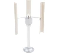 Modèle Déolienne À Axe Vertical, Générateur Triphasé À Aimant Permanent De 40 W, Kit Dénergie Éolienne À Monter Soi-même avec 3 Pales, Mini-éolienne Silencieuse pour Expériences Scientifiques Et
