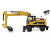 Modèle D'Excavateur Sur Roues CAT M318D 1:87 DIECAST MASTERS