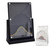 Modèle d'expérience de la planche de Galton, Planche de Galton de bureau, Modèle de démonstration de probabilité avec courbe de Gauss, Outil pédagogique pour laboratoire de physique
