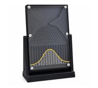 Modèle d'expérience Galton Board, modèle mathématique de Distribution | Démonstration d'enseignement des probabilités avec courbe, inspire la curiosité et améliore(Black)