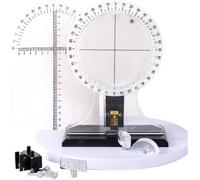 Modèle d'expérimentation d'optique de propagation de démonstration de réflexion et de réfraction de la lumière avec 5 lentilles et évier d'eau, appareil d'enseignement physique