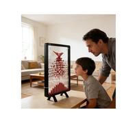 Modèle D'expérimentation du Tableau Galton, Démonstration Efficace du Droit Statistique avec des Perles pour Les Éducateurs Et Les Étudiants