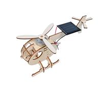 Modèle D'hélicoptère Solaire, Ensemble Physique Conversion D'énergie | Ensemble D'assemblage De Puzzle Pratique, Équipement Pédagogique STEAM For L'expo-sciences En t À La Maison