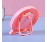 Modèle D'horloge Compacte, Jouet, Aide à L'apprentissage Pratique pour Les étudiants, Liaison à 3 Pointeurs, Système 24 Heures, 10cm (Pink)