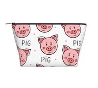 Modèle d'impression de Cochon Animal Mignon, Trousse de Toilette Trousse de Maquillage Sac à cosmétiques Trousse de Toilette de Voyage Portable
