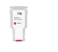 Modèle d'imprimante à jet d'encre compatible Compatible avec les modèles d'imprimante à jet d'encre T850 T950 738 La série contient 130 ml 300 ml d'encre 676M6A 676M7A 676M8A 498N8A(Magenta-300ML)