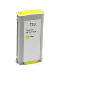 Modèle d'imprimante à jet d'encre compatible Compatible avec les modèles d'imprimante à jet d'encre T850 T950 738 La série contient 130 ml 300 ml d'encre 676M6A 676M7A 676M8A 498N8A(Yellow-130ML)