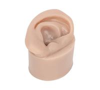 Modèle D'oreille en Silicone, Compact et Réutilisable pour la Pratique | Matériau en silicone souple, Design imitation oreille humaine, Idéal pour l\'enseignement, Petite taille pour une