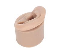 Modèle D'oreille en Silicone, Compact et Réutilisable pour la Pratique | Matériau en silicone souple, Design imitation oreille humaine, Idéal pour l\'enseignement, Petite taille pour une