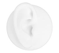 Modèle d'oreille en silicone Kuuleyn, simulation Modèle d'oreille humaine à droite gauche multifonctionnelle, outil d'affichage Étude anatomique Aide à la formation médicale (Right Ear)