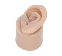 Modèle D'oreille en Silicone pour Pratique et Présentation (Left for | Silicone souple, design compact, réutilisable pour le perçage, idéal pour l\'enseignement