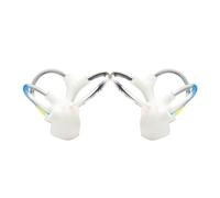 Modèle d'otolithe du canal semi-circulaire vestibulaire avec liquide Cochlée 5X Structure de l'oreille interne Étude anatomique Fournitures pour l'enseignement des sciences (Gauche+Droite)