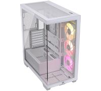 Boitier Moyen Tour E-ATX Corsair iCue Link 3500X RGB avec panneaux vitrés (Blanc)