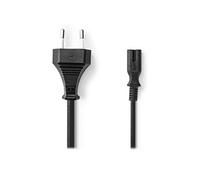 Modèle du produit : Câble d'alimentation bipolaire C7 noir