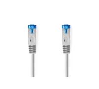 Modèle du produit : Câble réseau CAT6a S/FTP RJ45 Male RJ45 Male 5.00 m Snagless Rond LSZH Gris Label