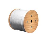 Modèle du produit : câble réseau catégorie 6a S/FTP (PiMF) 305 mètres (Gris)