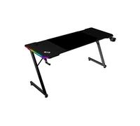 Mars Gaming Bureau gaming MGD-X160RGB G, 160x60 cm, Éclairage ARGB, Surface fibre de carbone, Noir