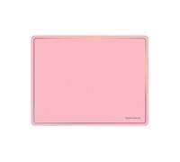 Mars Gaming - Tapis souris MMP124 - 360×260 mm, bord arc-en-ciel, base antidérapante - Rose