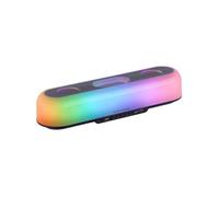 Mars Gaming MSBORB, Haut-Parleur Portable + Barre de Son 20W, Ã‰Clairage Orbilight RGB 360º, Barre de Son Triple Driver, Haut-parleurs Gaming Bluetooth 5.3 / USB/MicroSD/AUX/FM, Noir