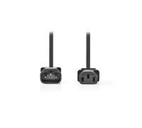 Nedis Modèle du produit : Rallonge pour PC, moniteur et onduleur noir Noir G