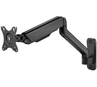 Goobay Support moniteur mural Basic 70820 – 17–32″ orientable, réglable, 9 kg, VESA100x100