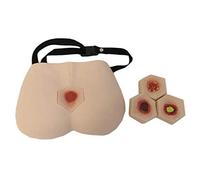 Modèle d'ulcère de décubitus en 4 étapes, simulateur d'escarre | Réplique très réaliste d'une plaie de décubitus montrant 4 stades progressifs d'escarre