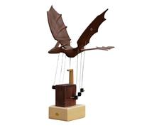 Modèle dynamique 3D d'un dragon mythique en bois, avion animé avec pièces mobiles, modèle de table fait main, kits de modélisme mécanique