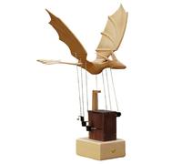 Modèle dynamique 3D d'un dragon mythique en bois, avion animé avec pièces mobiles, modèle de table fait main, kits de modélisme mécanique
