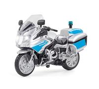 Modèle Échelle 1:12 pour BMW R1250 RT-P Alliage Moto Modèle Lumière Et Effet Sonore Moulé sous Pression Voiture Jouets Cadeau(Turquesa)