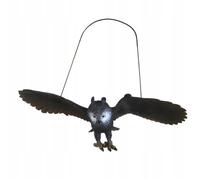 Modèle Éducatif D'aigle Simulé, Figurine Animale Très Détaillée S, Noir