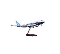 Modèle en Alliage 1 150 adapté aux Avions commerciaux résine Boeing 747 avec Collection de lumières et Roues Kit de Jeu de Passe-Temps(A)