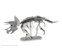 Modèle En Métal 3D De Squelette De Tricératops + Pince 11012