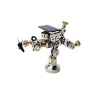 Modèle en métal - Robot rotatif à énergie solaire auto-équilibrée