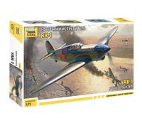 Modèle En Plastique Yak-1 De Chasse Soviétique 1:72 ZVEZDA
