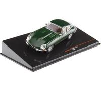 Modèle en scala compatible avec Jaguar E-Type 1963 Vert 1:43 ixo Modèle CLC485