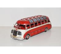 Modèle en Tôle Nostalgie Setra Bus Longueur 44 CM Rétro Design Modelllbus