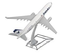 Modèle Fini Aircraft 1/400 Ratio Aircraft pour A330 Iran Air 16cm Aircraft Mode