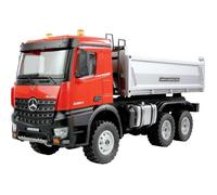 Amewi 22684 Mercedes-Benz Arocs Kipper 6x6 rot 1:14 électrique Modèle fonctionnel RC prêt à fonctionner (RtR)